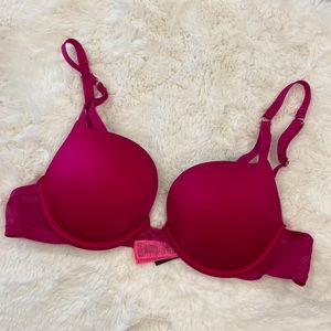 EUC * La Senza * Scandalous Ultimate Demi Push Up Bra * 32B
